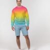 Pansexual Ombré Men’s Classic French Terry Crewneck Pullover