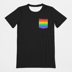 LGBTQ+ Pride Flag Pocket Tee