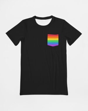 LGBTQ+ Pride Flag Pocket Tee
