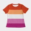 Lesbian Flag Women’s Tee