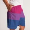 Bisexual Flag Men’s Jogger Shorts