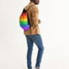 LGBTQ+ Pride Flag Canvas Draw String Bag