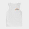 LGBTQ+ Rainbow – White – Men’s Sport Tank