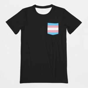 Transgender Pride Flag Pocket Tee