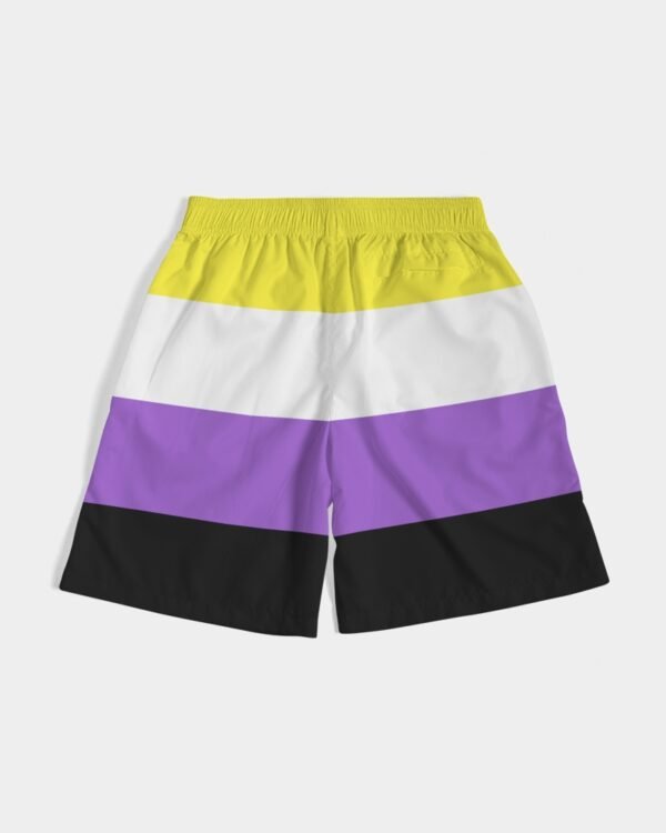 Non Binary Flag Jogger Shorts