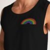 LGBTQ+ Rainbow – Black – Men’s Sport Tank