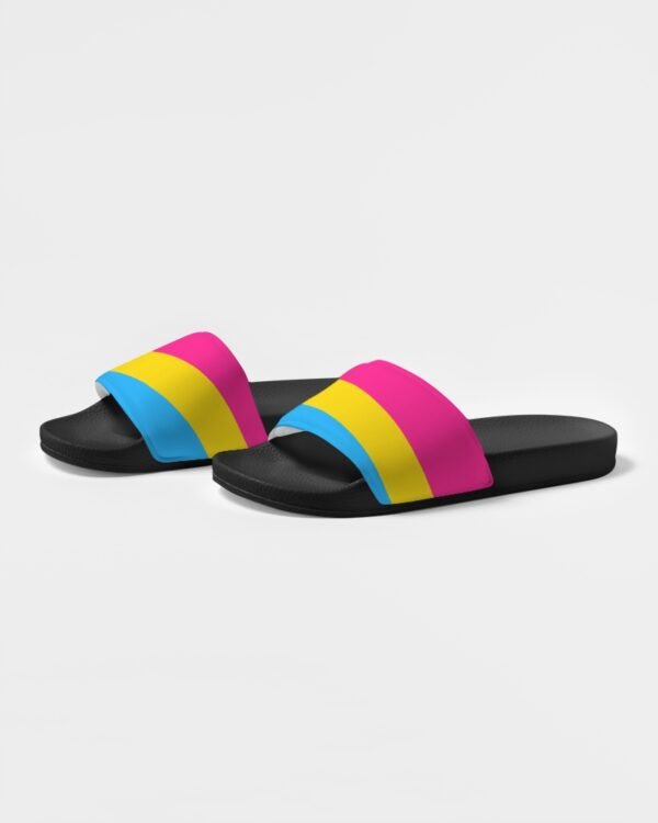 Pansexual Flag Men’s Slide Sandals