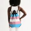 Transgender Pride Flag Canvas Draw String Bag