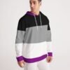 Asexual Flag Men’s Hoodie