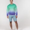 MLM Gay Ombré Men’s Classic French Terry Crewneck Pullover