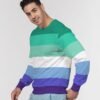 MLM Gay Flag Men’s Classic French Terry Crewneck Pullover