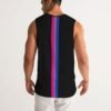 Bisexual Rainbow – Black – Men’s Sport Tank