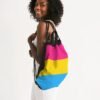 Pansexual Pride Flag Canvas Draw String Bag