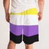 Non Binary Flag Jogger Shorts