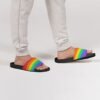 LGBTQ+ Flag Men’s Slide Sandals