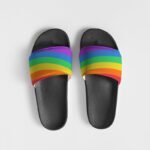 LGBTQ+ Flag Women’s Slide Sandals