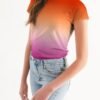 Lesbian Ombré Flag Women’s Tee