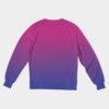 Bisexual Ombré Men’s Classic French Terry Crewneck Pullover