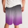 Asexual Ombré Men’s Jogger Shorts