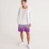 Asexual Ombré Men’s Jogger Shorts