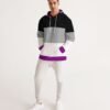 Asexual Flag Men’s Hoodie