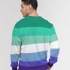 MLM Gay Flag Men’s Classic French Terry Crewneck Pullover