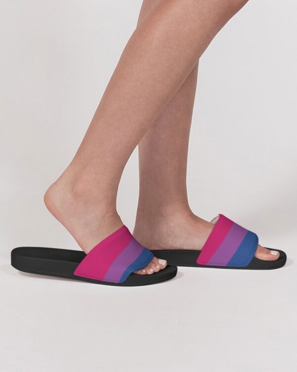 Bisexual Flag Women’s Slide Sandals