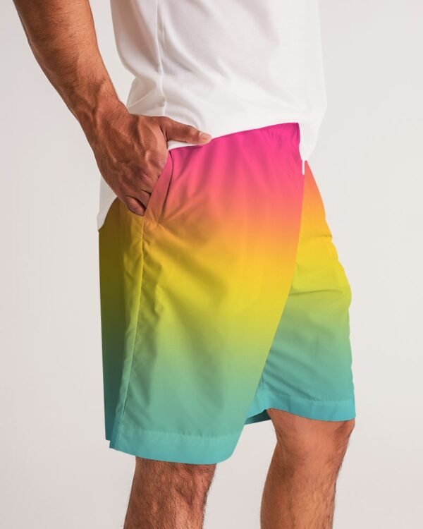 Pansexual Ombre Men’s Jogger Shorts