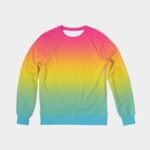 Pansexual Ombré Men’s Classic French Terry Crewneck Pullover