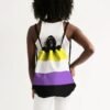 Non Binary Pride Flag Canvas Draw String Bag