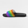 LGBTQ+ Flag Men’s Slide Sandals