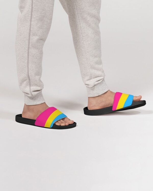 Pansexual Flag Men’s Slide Sandals