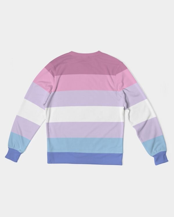 Bigender Flag Men’s Classic French Terry Crewneck Pullover