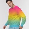 Pansexual Ombré Men’s Classic French Terry Crewneck Pullover