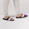 Asexual Flag Men’s Slide Sandals