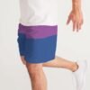 Bisexual Flag Men’s Jogger Shorts