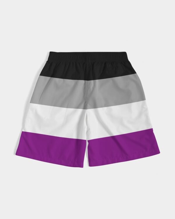 Asexual Flag Men’s Jogger Shorts