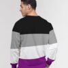 Asexual Flag Men’s Classic French Terry Crewneck Pullover