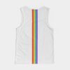 LGBTQ+ Rainbow – White – Men’s Sport Tank