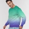 MLM Gay Ombré Men’s Classic French Terry Crewneck Pullover