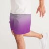 Asexual Ombré Men’s Jogger Shorts