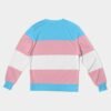 Transgender Flag Men’s Classic French Terry Crewneck Pullover