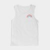 Pansexual Rainbow – White – Men’s Sport Tank