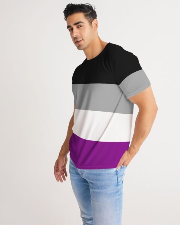 Asexual Pride Flag Men’s Tee