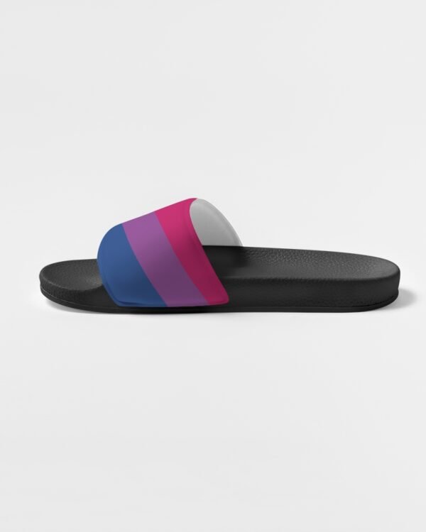 Bisexual Flag Men’s Slide Sandals