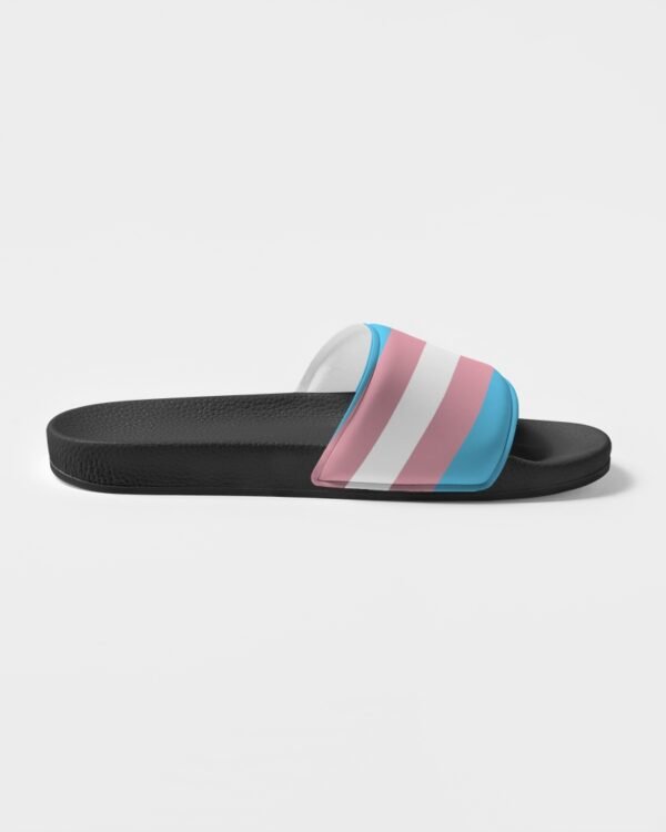 Transgender Flag Men’s Slide Sandals