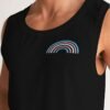 Transgender Rainbow – Black – Men’s Sport Tank