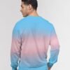 Transgender Ombré Men’s Classic French Terry Crewneck Pullover