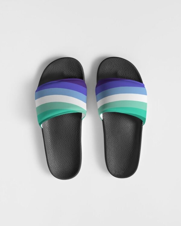 MLM Gay Flag Men’s Slide Sandals