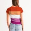 Lesbian Flag Women’s Tee